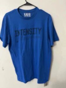 New Balance Mens Intensity Definition Blue T-Shirt Large - Picture 1 of 6