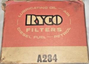 RYCO A284 - VINTAGE Air Filter - Check Listing below - NOS - Picture 1 of 9