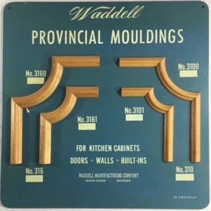 Waddell Provinzschrank Umformung Original Store Display Holz & Freimaurerbrett - Bild 1 von 1