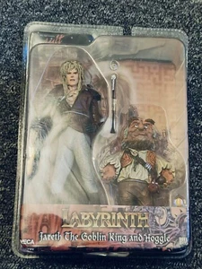 Raro Neca Toys Laberinto Jareth el Rey Duende y Hoggle Clásicos de Culto Sellados - Imagen 1 de 14