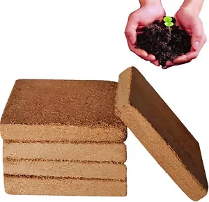 Organic Coconut Coir for Plant Coconut Coir Bricks Peat Growing Soilless Potting - Bild 1 von 16