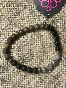 Paparazzi ~ Petrified Powerhouse - Multi Stretch Bracelet ~ OSFA ~Unisex - Picture 1 of 11
