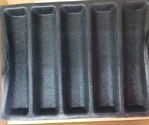 Silicone Perforated Baking Form Sandwich Mold French Baguette Bread Pan Food X15 - Picture 1 of 3