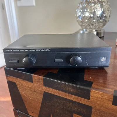 Niles Audio SSVC-2 Two-Pair Speaker Selector Volume Control System – Untested - Image 1 of 4