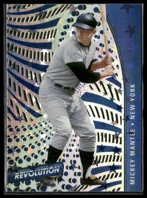 Panini Chronicles #43 2021 Mickey Mantle Revolution Astro Foto 1 de 2