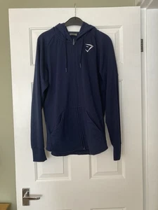GYMSHARK Zip Up Hoodie L VGC - Picture 1 of 4