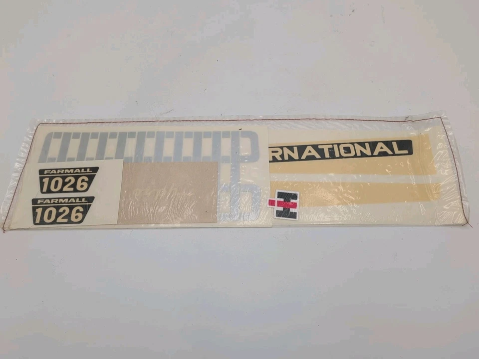 Ertl Farmall International 1026 Pedal Tractor Decal Set  - Image 1 of 1