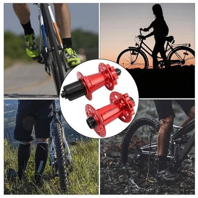 Mountain Bike Disc Brake Front Rear Hubs 32 Hole 54T Alloy Hub - Image 1 of 4