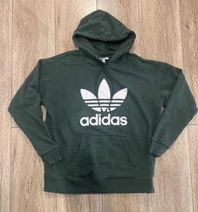 Adidas Original Men's Green Hoodie, Medium - Picture 1 of 5