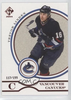 2003-04 Pacific Private Stock Reserve Red /199 Trevor Linden #98 - Image 1 of 2