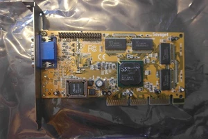 Video graphics card S3 Savage 4 Pro-M AGP 16 MB GPU working 86C396 VGA - Picture 1 of 4