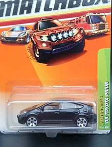 Matchbox '09 Toyota Prius Metro Rides 25 of 100 Black  - Picture 1 of 3