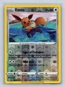 Eevee #052/072 Shining Fates Holograma Inverso Pokemon MP - Imagen 1 de 2