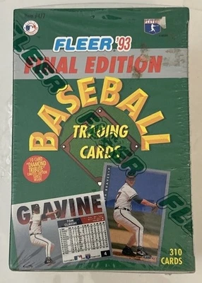 1993 FLEER FINAL EDITION BASEBALL SET New SEALED - Image 1 of 2