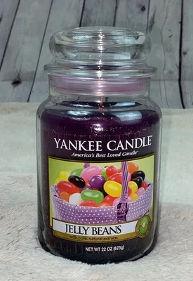 Tarros grandes One Yankee Candle Jelly Beans 22 oz. RARO Foto 1 de 4