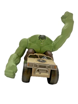 Hulk Smash RC Jeep Truck Jakks Marvel Avengers XPV No Remote Works - Image 1 of 4