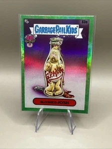 2025 TOPPS GARBAGE PAIL KIDS 40TH ANNIVERSARY BOOGER GREEN 83a SLOSHED JOSH - Picture 1 of 2