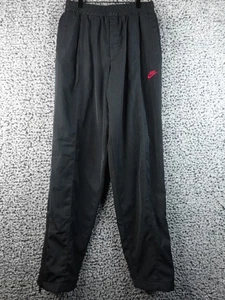 Pantalones de chándal Nike Jordan para hombre medianos negros rojos logotipo bordado vintage años 90 collar - Imagen 1 de 18