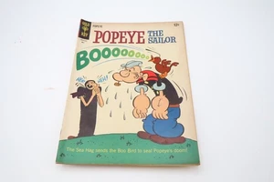1960s Gold Key Comic Popeye the Sailor 12¢ Sea Hag Boo Bird Vintage Cartoon - Picture 1 of 4