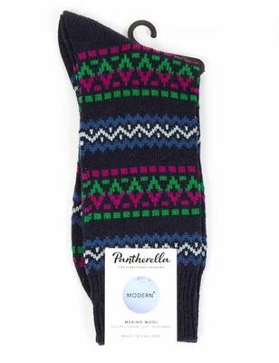 Pantherella Frutiger Socks - Navy - Image 1 of 2