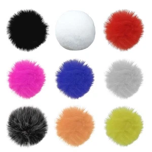 Elastic Furry Windshield For SONY RODE BOYA Lapel Lavalier Microphones - Photo 1/21