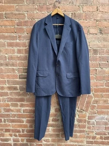 J.Crew Herren Ludlow Anzug, Gr. 42R, blau Baumwolle/Wolle FA19, unstrukturiertes Sakko - Bild 1 von 19