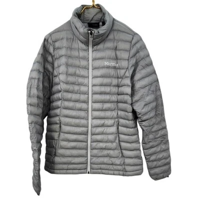 Marmot I45730 Grey Full Zip Medium Warm Lightweight Packable - Image 1 of 4
