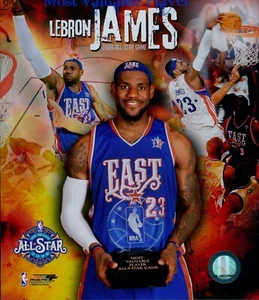 Lebron James Cleveland Cavaliers NBA licenza non firmata 8x10 foto lucida R - Foto 1 di 1