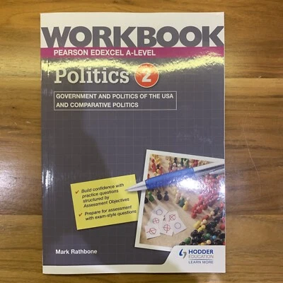 Pearson Edexcel A-level Politics Workbook 2  Political Ideas - Image 1 of 2