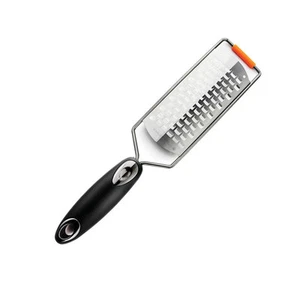 Coarse Grater 31 cm Stainless Steel Soft Grip Handle Cheese Grater Grating Food - Picture 1 of 2