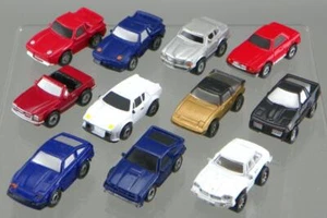 Vintage 1980s Galoob Funrise Micro Machines Jaguar Datsun 240Z MR-2 Mercedes Lot - Picture 1 of 5