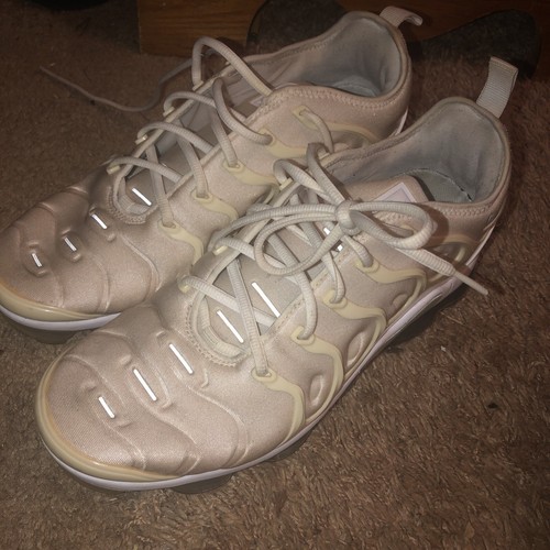 Nike Air Vapormax Plus White 924453102 Size 9.5 Trainers Athletic