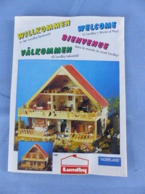 LUNDBY SWEDEN brochure publicité maison poupée Puppenhaus Doll's house Dockskap  Foto 1 de 3