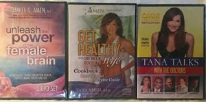 NEW 3 Amen Solution DVD lot Unleash the power of the female brain omni heath - Imagen 1 de 5