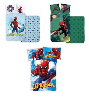 Spiderman Bettwäsche Set Bettbezug 2 tlg. in 3 Varianten  Maße: 100x135 cm - Bild 1 von 4