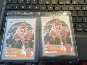 1990-91 Hoops #205 Mark Jackson with Lyle and Erik Menendez Lot of (2) MT - Picture 1 of 3