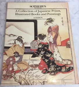 Sothebys JAPANESE Prints Illustrated Books Paintings 18 Dec 1986 Auction Catalog - Picture 1 of 6