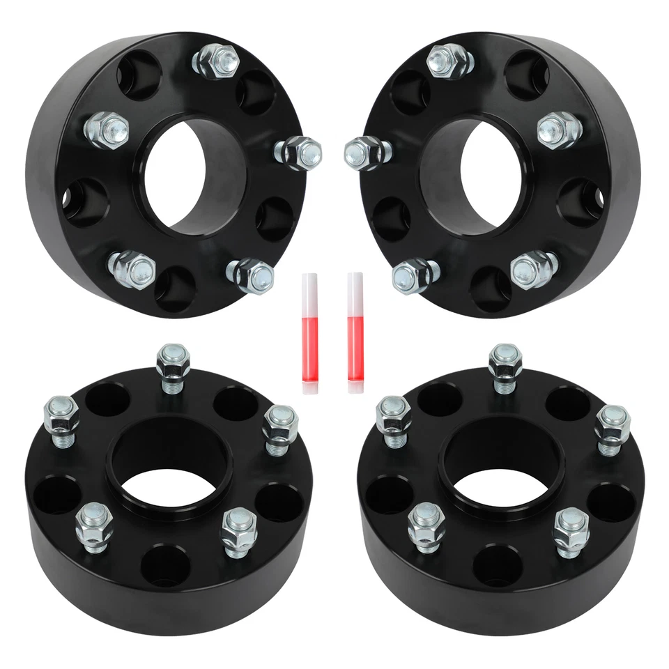 4 piezas espaciadores de rueda centrados en el buje de 2" 5x5,5 para Dodge Ram 1500 2002-2013 tacos de 9/16" Foto 1 de 4