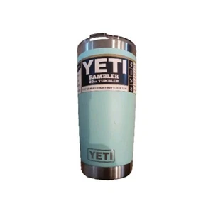 YETI Rambler 20 oz Stainless Steel Vacuum Insulated Tumbler with Lid Seafoam NIB - Picture 1 of 5