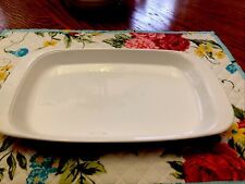 Corning Ware MW-11 Microwave Browning Grill Plate Dish Tray  12" x 7"