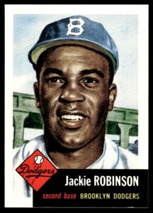 1991 Topps Archives 1953 Jackie Robinson Brooklyn Dodgers #1