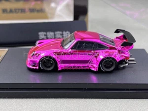 Star 1:64 Plating Purple RWB 930 GT Racing Sports Model Diecast Metal Car Toys - Picture 1 of 6