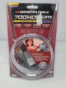 Cable Monster 700HD para HDMI de Alta Velocidad 6.56 Pies - 4.95 Gbps: Nuevo Precintado - Imagen 1 de 2