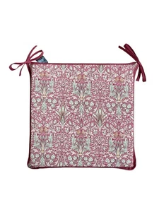 Almohadillas de asiento cuadradas Snakehead Wine para comedor/patio/jardín/cocina - Imagen 1 de 5