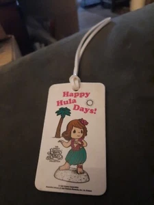 Etiqueta de equipaje Precious Moments Happy Hula Days - Imagen 1 de 2