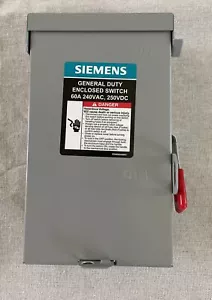 Siemens GNF222RA Nonfusible Single Throw Safety Switch, General Duty, 240V AC, - Bild 1 von 9