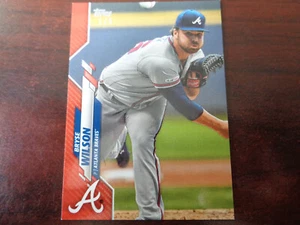 2020 Topps MINI On Demand Bryse Wilson #'ed 1/5 RED SP Parallel-BREWERS - Picture 1 of 1