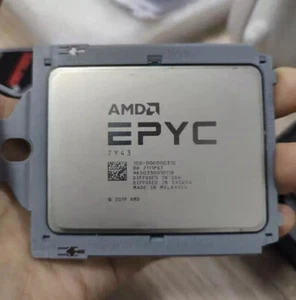 AMD EPYC Milan 7Y43 CPU 2.55GHz 48 Core 256MB Cache SP3 TDP 280W Processor - Picture 1 of 3
