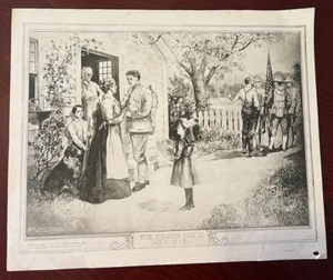 The Soldier Boys Good Bye ~ Supplement to The North American ~ June 24 1917, WWI - Picture 1 of 11