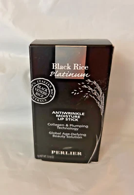 Perlier Black Rice Platinum Antiwrinkle Moisture Lip Stick 0.14 oz New In Box  - Image 1 of 2